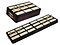 Close up View of Open and Close Box of Cribbage Board