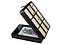 Half Open Folding Cribbage Board/Card Box with 6 pegs