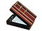 Half Open Folding Cribbage Board/Card Box with 6 pegs
