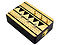 Closed view of Cribbage Board with 6 Metal Pegs