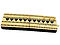 Flat Layout of Unique Cribbage Board
