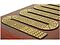 Cut out of inlaid tracks in maple showing actual wood carving and no screen prints
