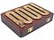 Side View of Cribbage Board Zig Zag Shape Continuous