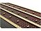 Bloodwood 4 tracks inlaid in White Maple continuous cribbage board