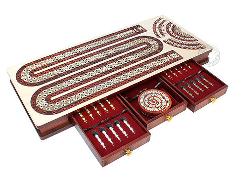 Jumbo Cribbage Board Size: 22