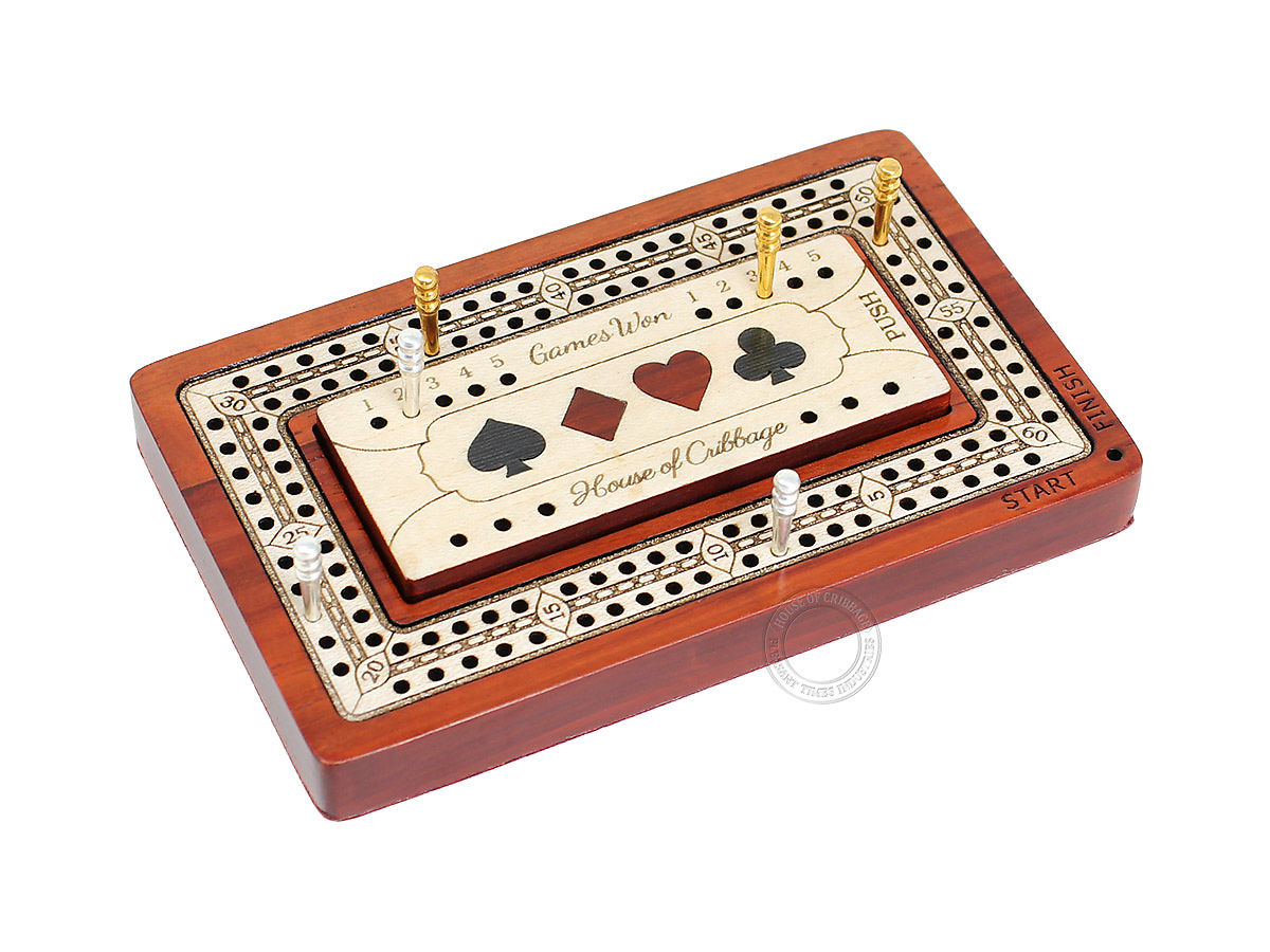 travel size cribbage board